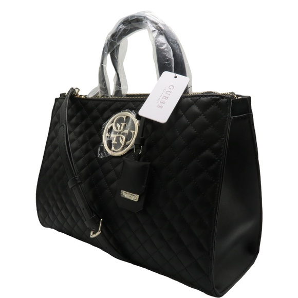 GUESS Women's G-LUX Status Satchel, Handbag - Picture 4 of 8